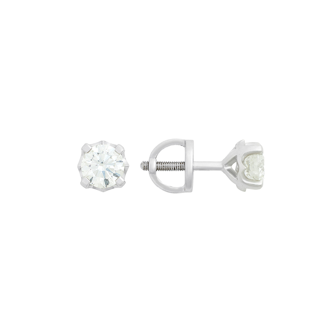 Серьги из золота 750 пробы c Бриллиант, К 0000 3783 за 264000