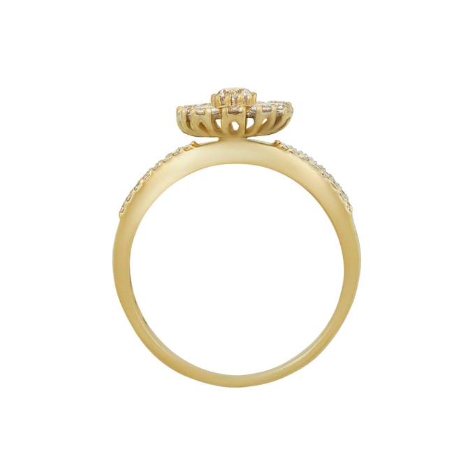 Кольцо из золота 750 пробы c бриллиантами, Л 2810 7706 за 132000