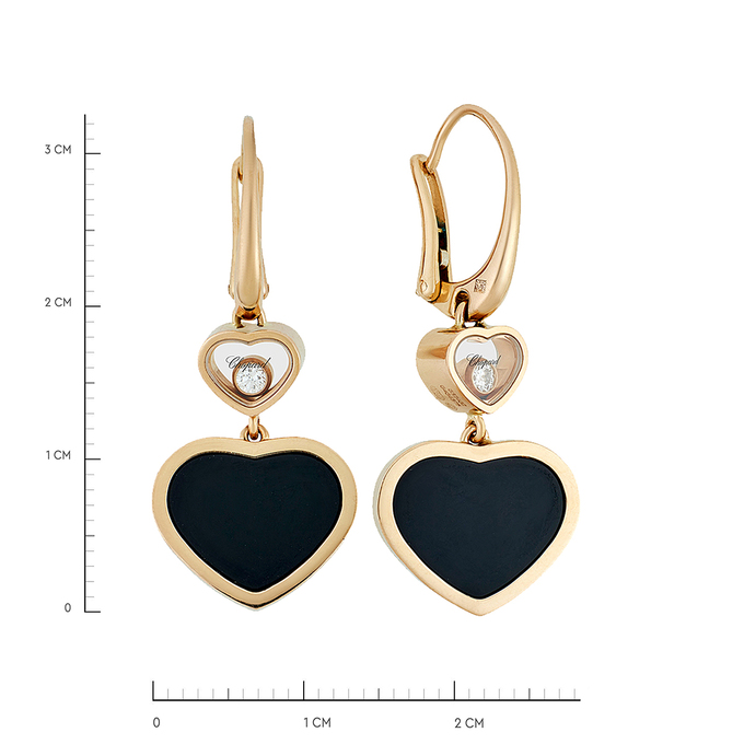 Серьги Chopard Happy Hearts, Л 2809 6584 за 250000