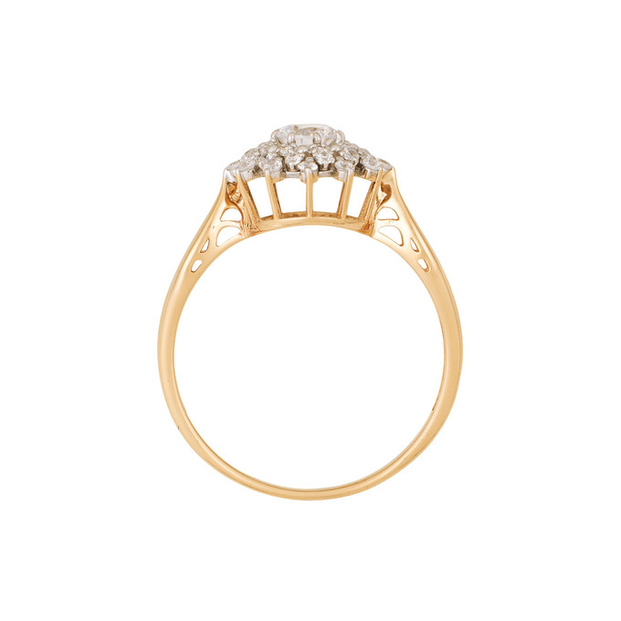 Кольцо из золота 585 пробы c фианитами, Л 2812 4290 за 29700