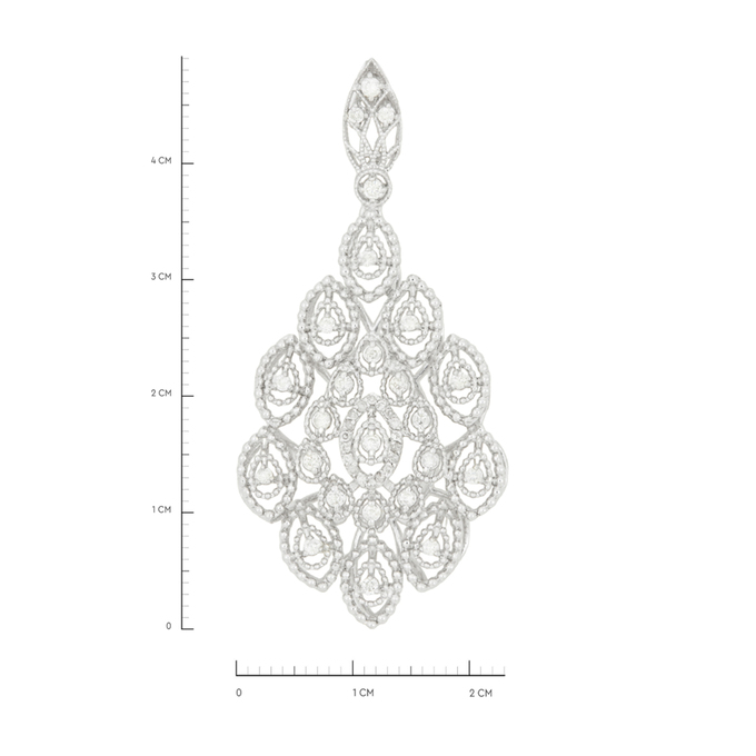 Подвеска из золота 750 пробы c бриллиантами, Л 1811 7474 за 67500