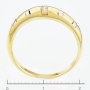 Кольцо из комбинированного золота 585 пробы c 1 бриллиантом Л54045396 фото 4
