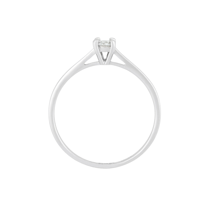 Кольцо из золота 585 пробы c бриллиантом