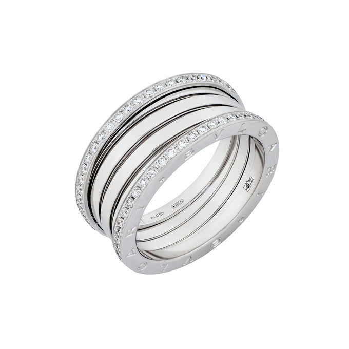 Кольцо Bvlgari B.Zero1 Diamonds, Л 2812 7791 за 520000