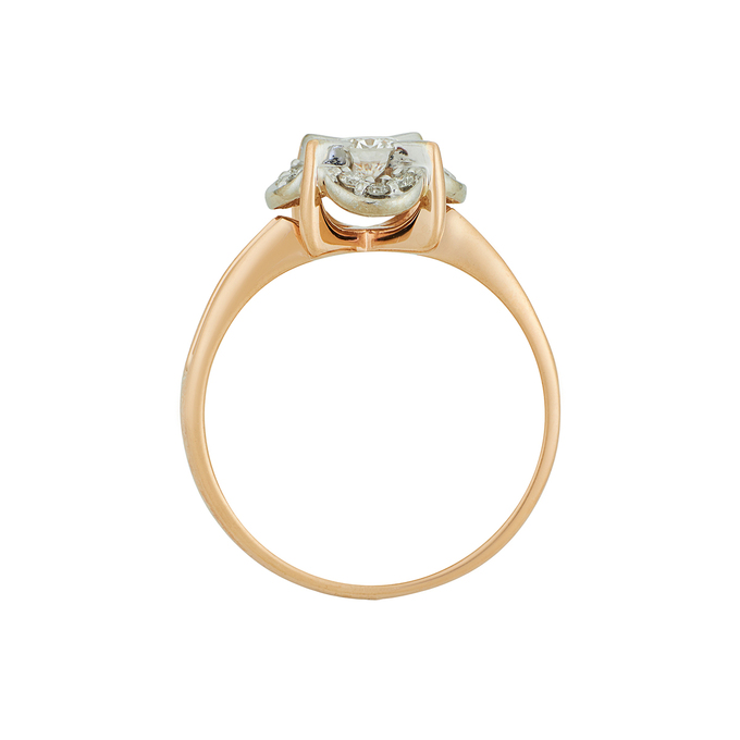 Кольцо из золота 585 пробы c бриллиантами, Л 3014 7325 за 105200