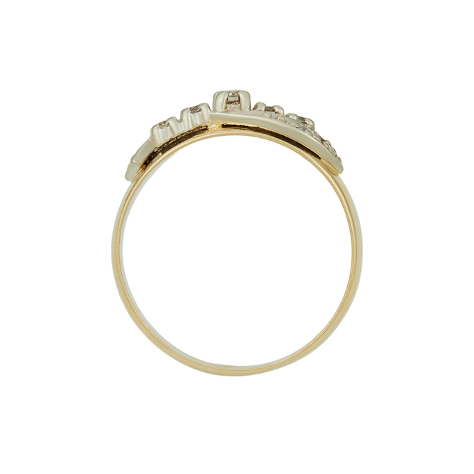 Кольцо из золота 585 пробы c бриллиантами, Л 7601 5754 за 43920