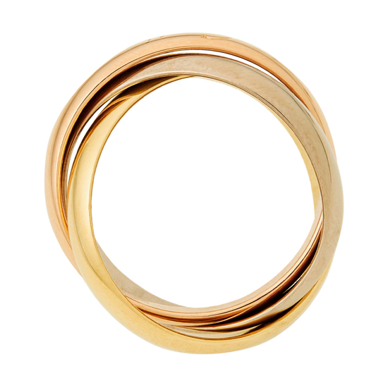 Кольцо из комбинированного золота 750 пробы, Л28091902 за 115000