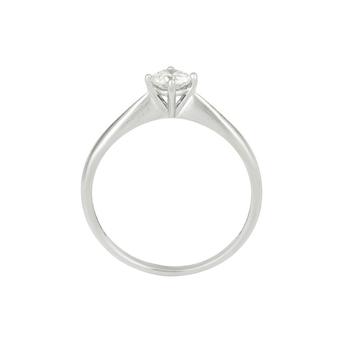 Кольцо из золота 585 пробы c бриллиантом, Л 1615 9489 за 24600