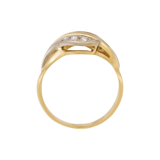 Кольцо из золота 750 пробы c бриллиантами, Л 2003 7398 за 54700