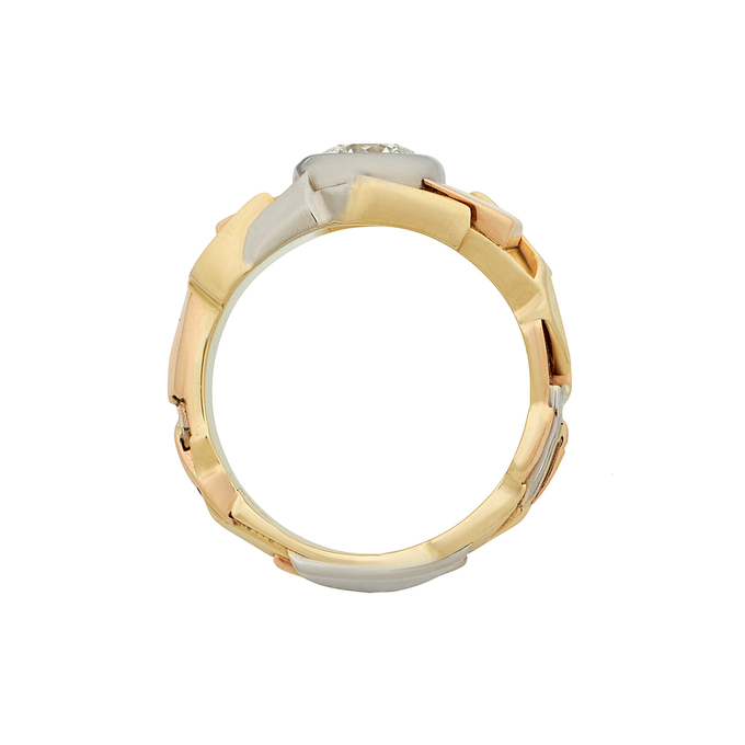 Кольцо из золота 585 пробы c бриллиантом, Л 2812 2461 за 660000