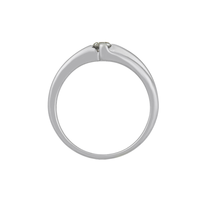 Кольцо из золота 585 пробы c бриллиантом, Л 7502 8034 за 33530