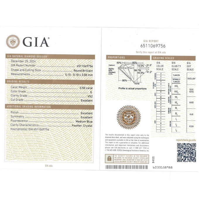 Колье из золота 585 пробы c Бриллиант, Л 2811 4745 за 155000