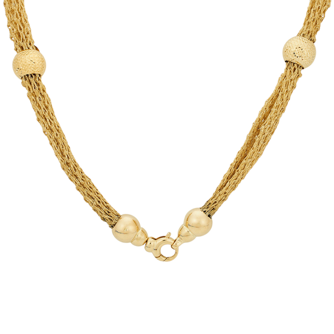 Колье из золота 585 пробы