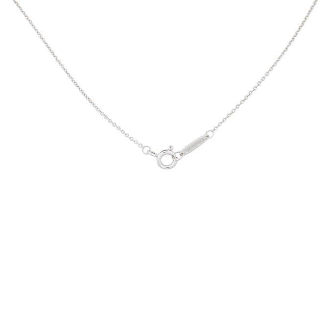 Колье из серебра 925 пробы c 1 эмалью