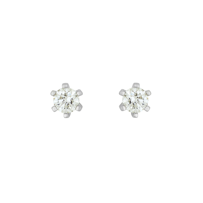 Серьги из золота 585 пробы c бриллиантами, К 0000 2607 за 129000