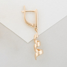 Серьги из красного золота 585 пробы