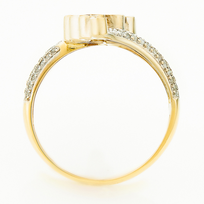 Кольцо из золота 585 пробы c бриллиантами, Л 6001 8858 за 62000