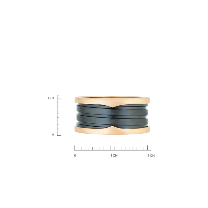 Кольцо Bvlgari B.Zero1 Ceramic, Л 2813 1385 за 150000