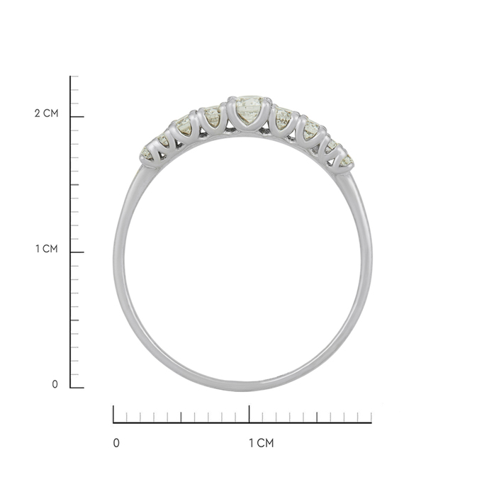 Кольцо из золота 750 пробы c бриллиантами, Л 4709 8586 за 41520