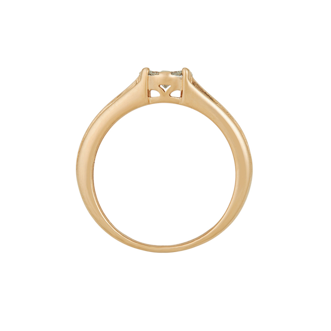 Кольцо из золота 585 пробы c бриллиантами, Л 4807 7025 за 24500