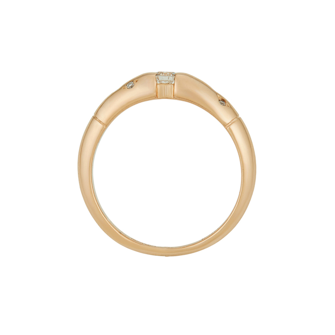 Кольцо из золота 585 пробы c бриллиантами, Л 3911 4386 за 62720