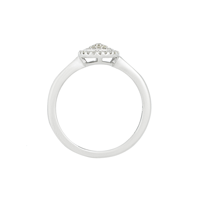 Кольцо из золота 585 пробы c бриллиантами, Л 0911 2306 за 26320