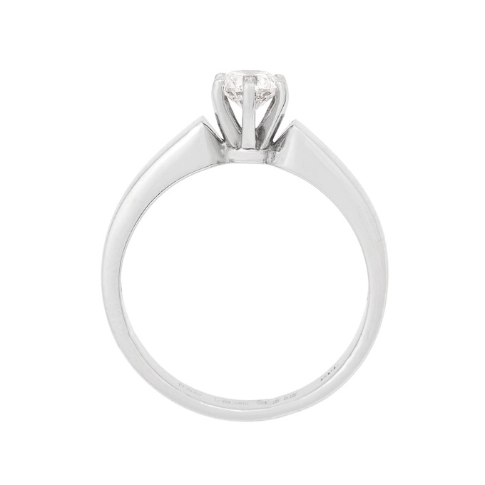 Кольцо из золота 585 пробы c бриллиантом, Л 0908 6021 за 95100