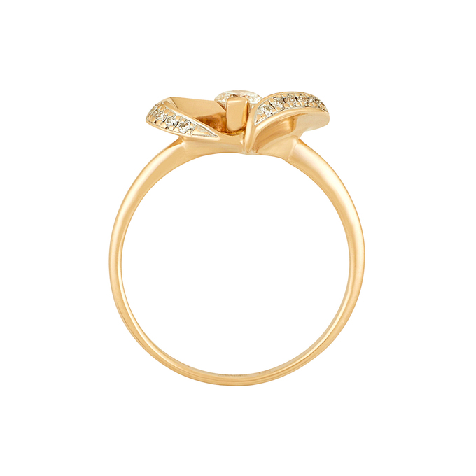 Кольцо из золота 585 пробы c бриллиантами, Л 5405 9468 за 51540