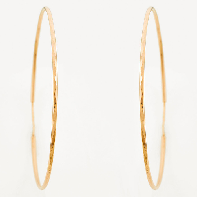 Серьги из красного золота 585 пробы