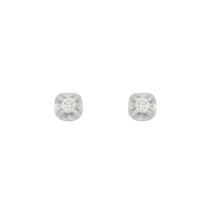 Серьги из золота 585 пробы с бриллиантами, Л 3014 4625 за 43200