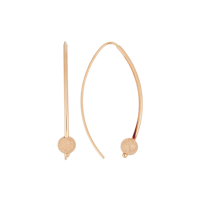 Серьги из золота 585 пробы