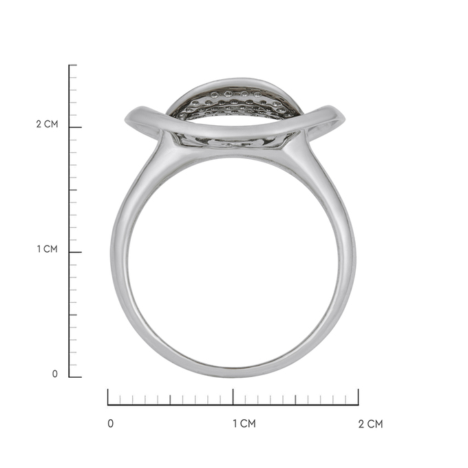 Кольцо из золота 585 пробы c бриллиантами, Л 0616 8866 за 55920