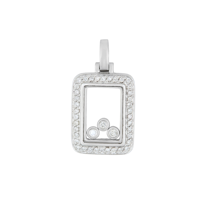 Подвеска из золота 585 пробы c бриллиантами, Л 4806 3086 за 59200