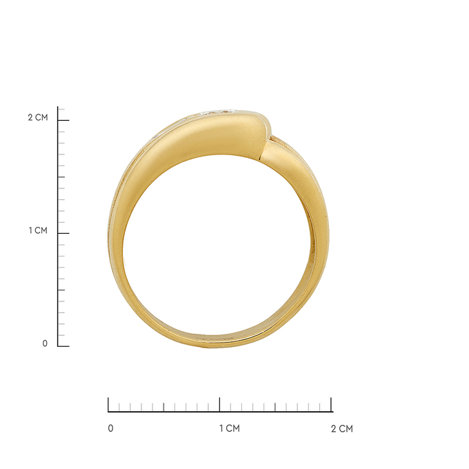 Кольцо из золота 750 пробы c бриллиантами, Л 2212 4423 за 169000