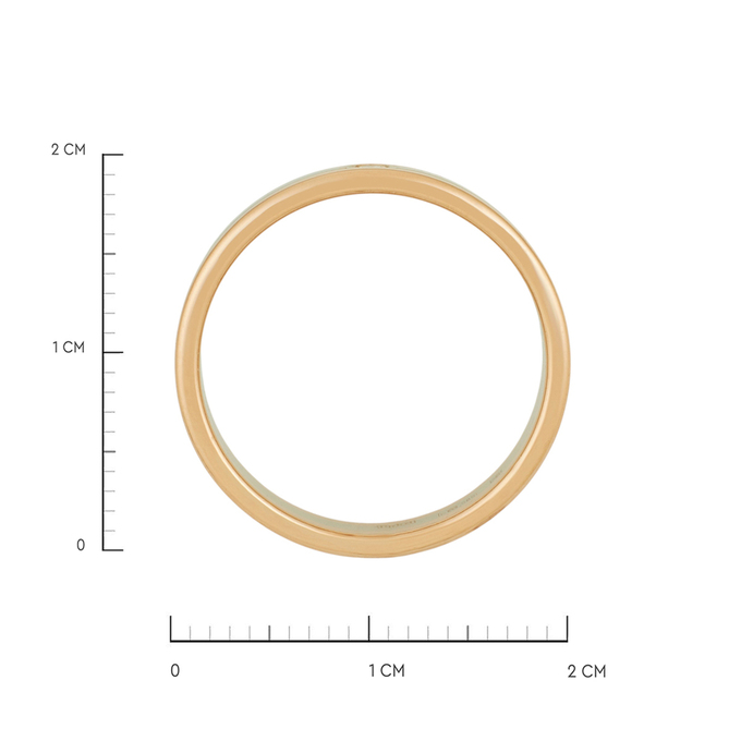 Кольцо из золота 585 пробы c бриллиантом, Л 3112 1746 за 59430