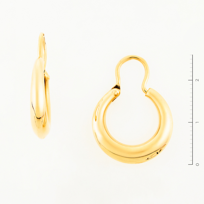 Серьги из красного золота 583 пробы