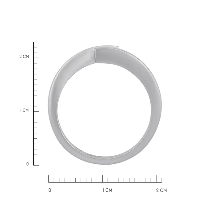 Кольцо из золота 750 пробы c бриллиантом, Л 3606 3434 за 95550