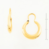 Серьги из красного золота 583 пробы