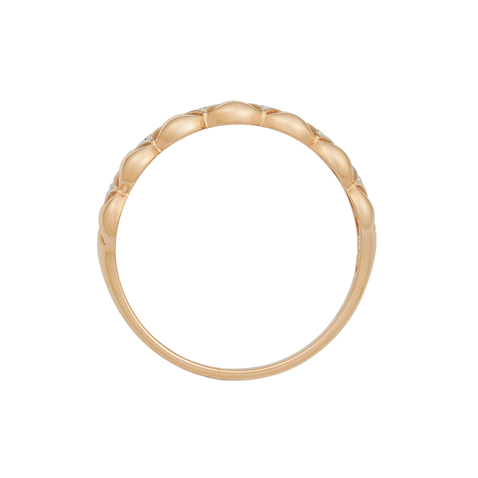 Кольцо из золота 585 пробы c бриллиантами, Л 6602 1986 за 31920