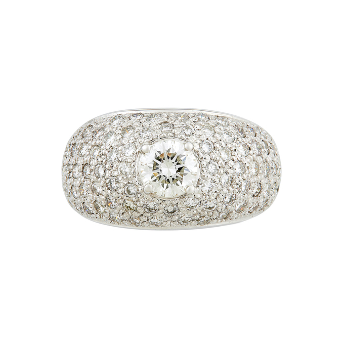 Кольцо из золота 750 пробы c бриллиантами, Л 2812 1702 за 320000