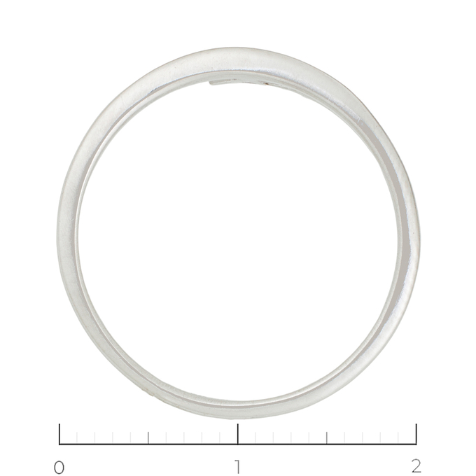 Кольцо из белого золота 585 пробы c 2 бриллиантами, Л 4106 5993 за 20720