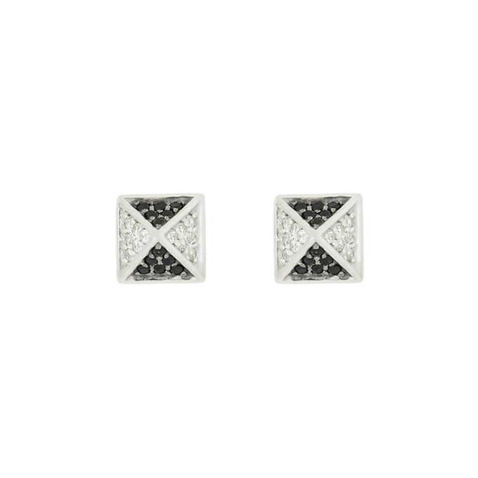 Серьги из золота 585 пробы с фианитами, Ц О007 4563 за 22000