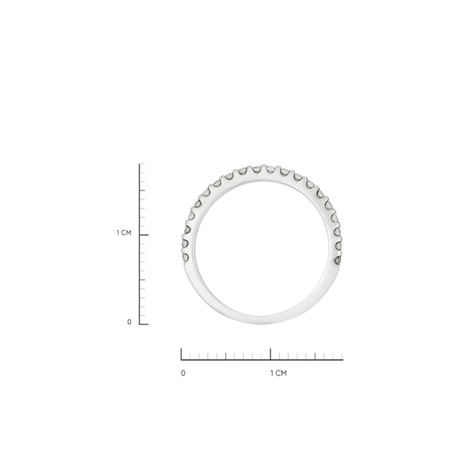 Кольцо из золота 585 пробы c бриллиантами, Л 4107 3832 за 28400