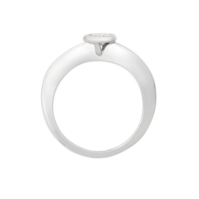 Кольцо из золота 585 пробы c бриллиантом, Л 3307 8327 за 90000