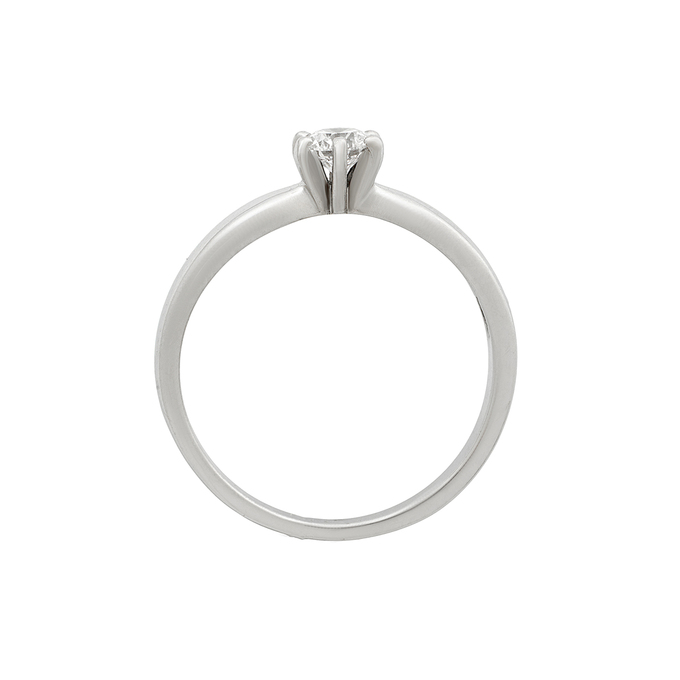 Кольцо из золота 585 пробы c бриллиантом, Л 2504 9613 за 138000