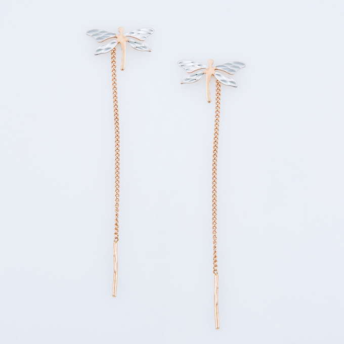 Серьги из золота 585 пробы