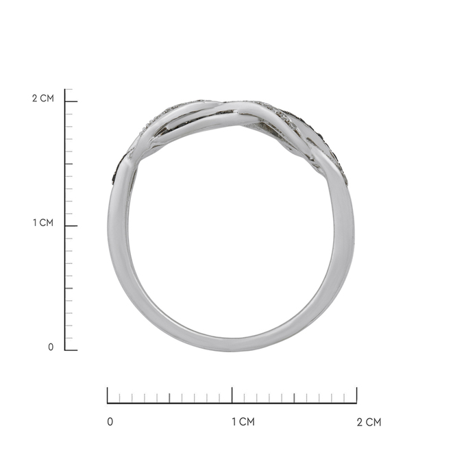 Кольцо из золота 585 пробы c бриллиантами, Л 5703 8523 за 47120