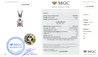 Подвеска из золота 585 пробы c 1 бриллиантом