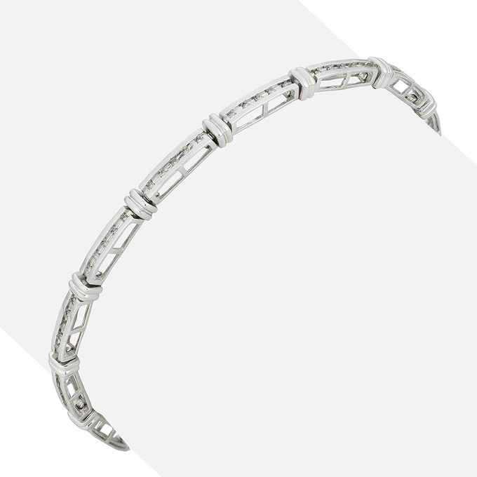 Браслет из золота 585 пробы c бриллиантами, Л 7502 6943 за 109000