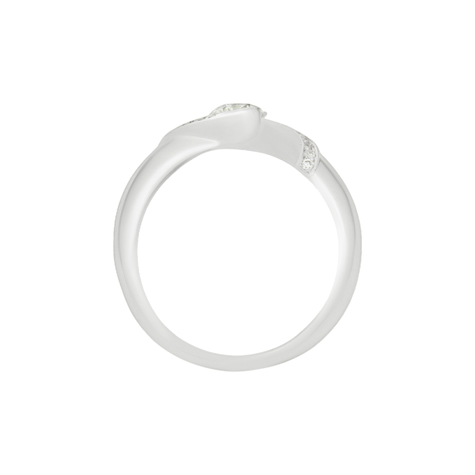 Кольцо из золота 750 пробы c бриллиантами, Л 2811 8159 за 163030